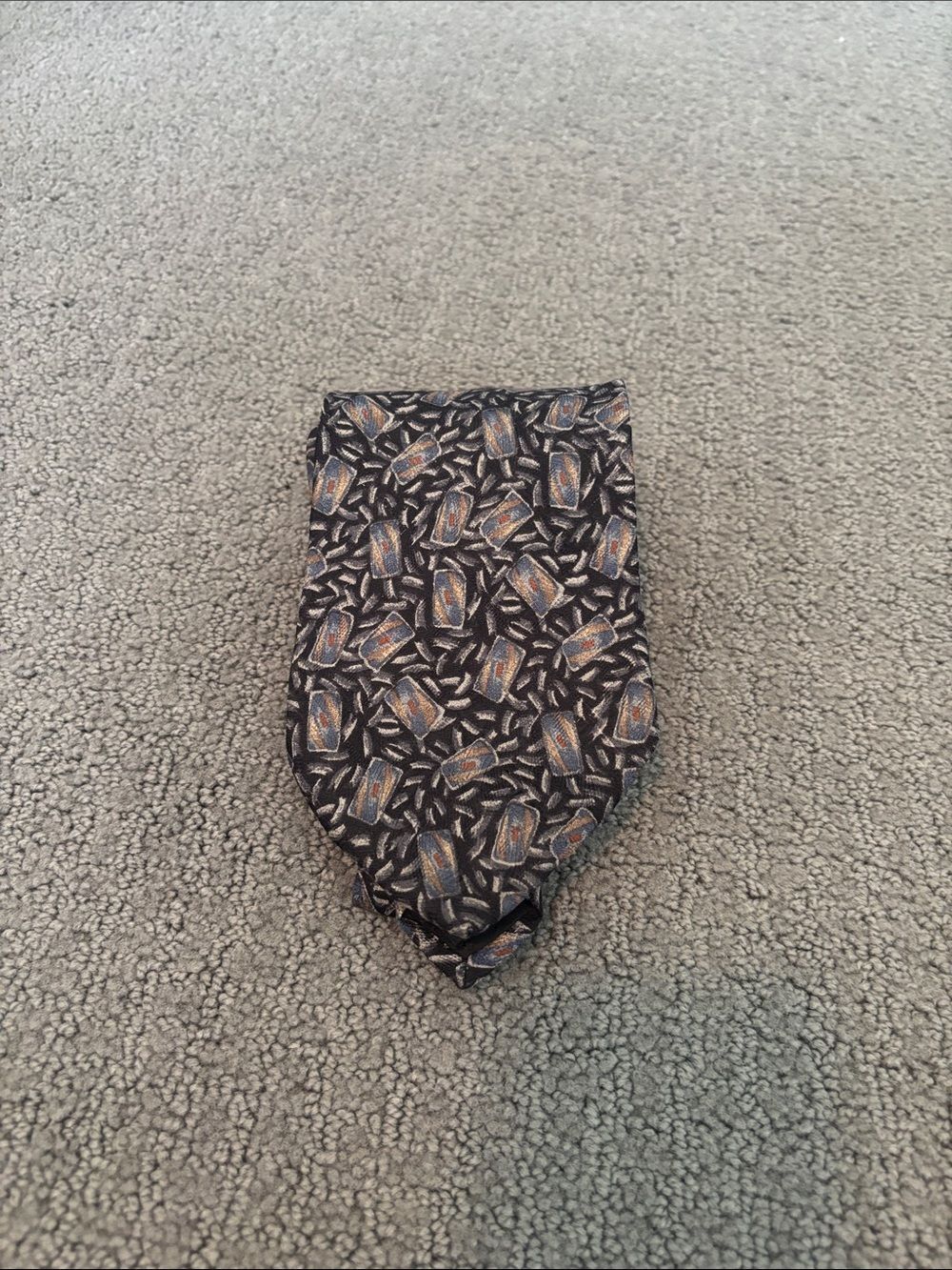 Men’s Bugatti Italian Silk Patterned Neck Tie